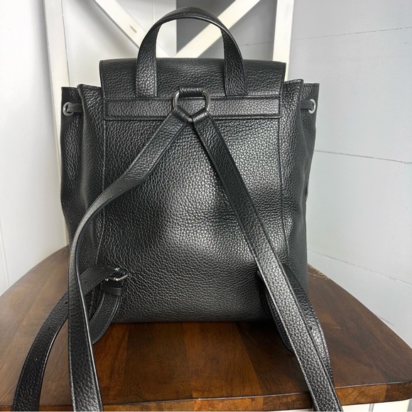 Coach Kelo Backpack | Black Pebbled Leather | Authentic - Picture 2 of 7